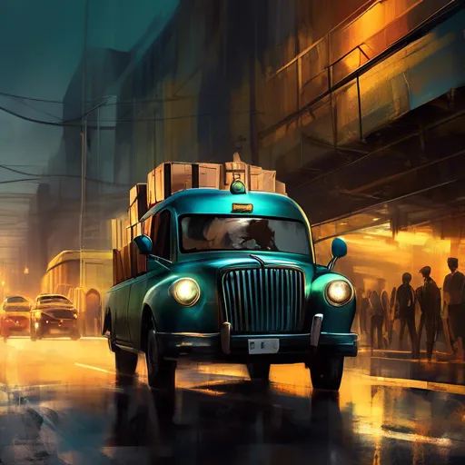 Jakie usługi oferuje taksówka towarowa w zakresie transportu dużych przedmiotów?