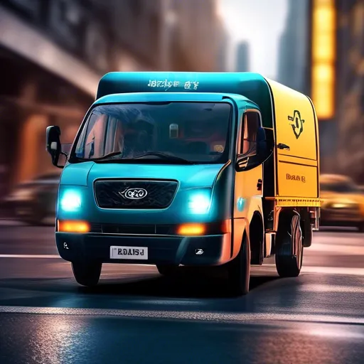 jaki sposób taksówka towarowa zapewnia bezpieczeństwo ładunku podczas dostawy