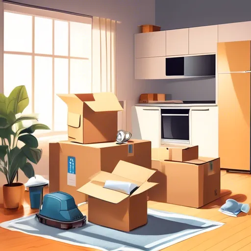 Skuteczne sposoby pakowania mebli i sprzętów AGD podczas przeprowadzki.