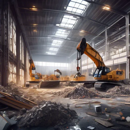 Prawidłowe sposoby usuwania odpadów budowlanych z terenów przemysłowych