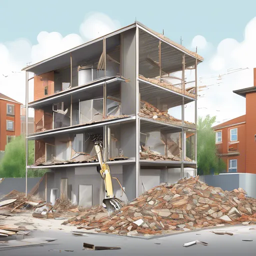 Metody usuwania odpadów budowlanych po remoncie domu.