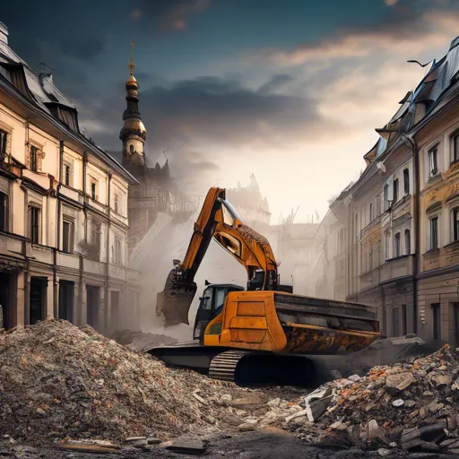 Are there any restrictions on the transportation of construction waste?