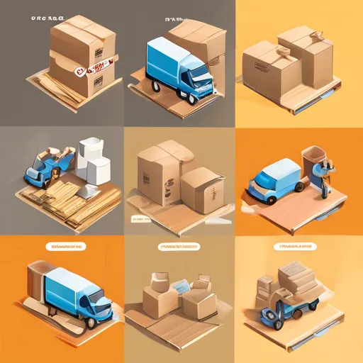 Rules for packaging building materials for safe delivery without damage.