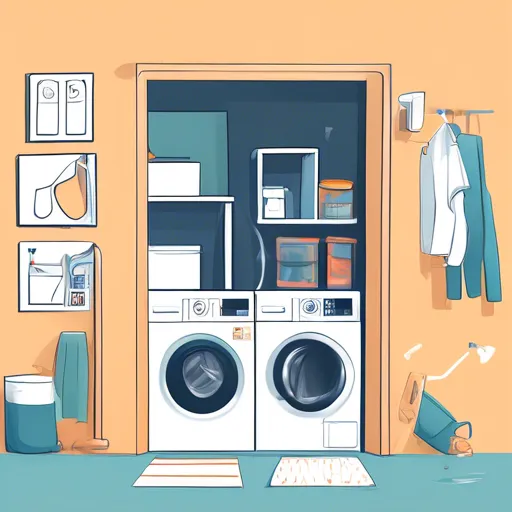 Jak przetransportować pralkę przez wąskie drzwi i schody?