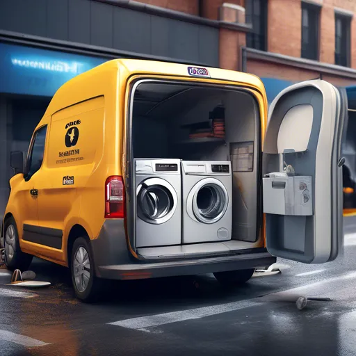 Wskazówki dotyczące wyboru taksówki towarowej do dostarczenia pralki w obrębie miasta.