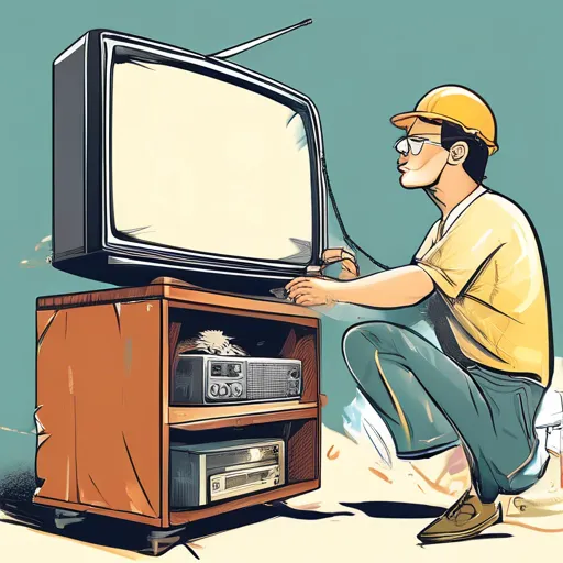 Jak bezpiecznie przetransportować telewizor podczas naprawy lub wymiany?