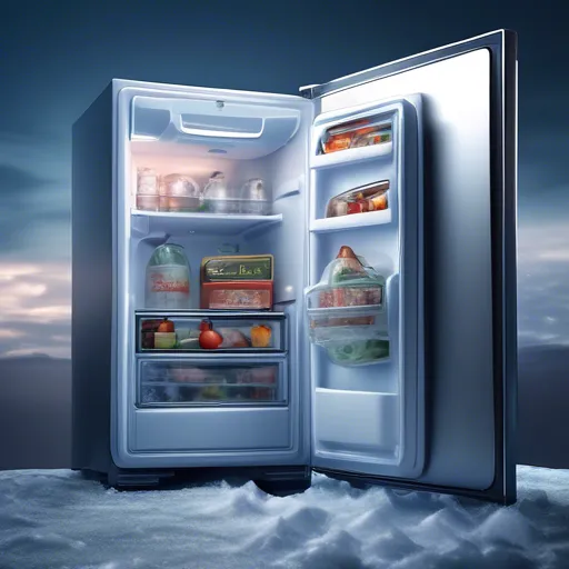 Prawidłowe rozmrażanie lodówki przed transportem.