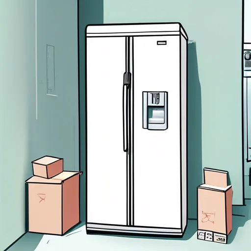 Sposoby przemieszczania lodówki przez wąskie drzwi i korytarze.