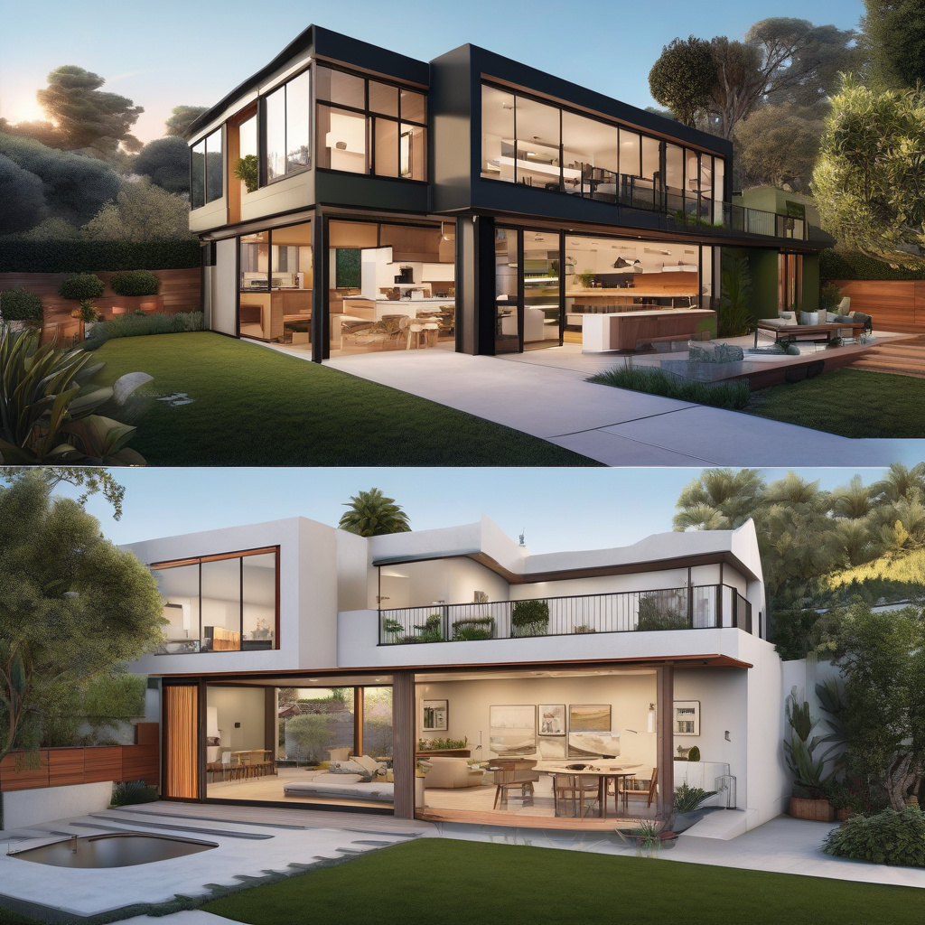 Privacy-focused ADU landscaping