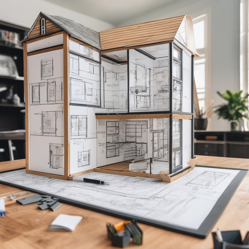 Home renovation in progress in Los Angeles