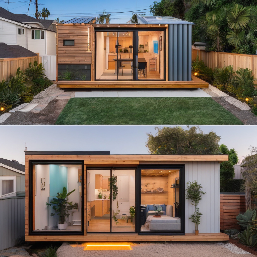 Finished ADU adding value to a suburban home