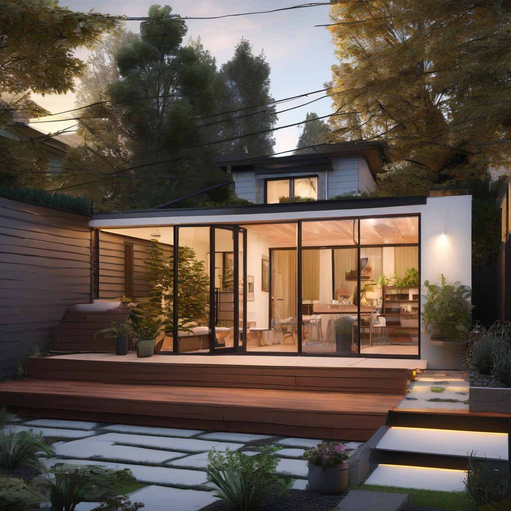 ADU construction in progress ADU construction in progress