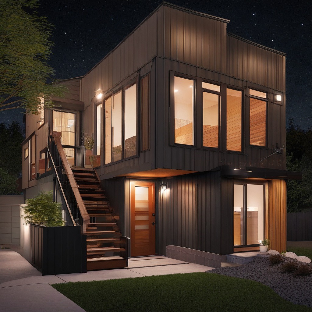 Homeowner overseeing ADU conversion project