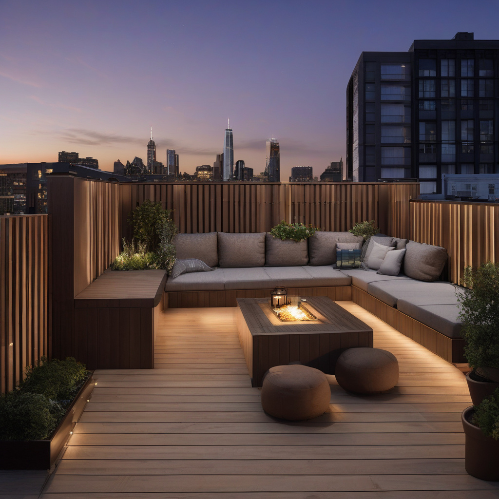 Construction team planning rooftop safety Construction team planning rooftop safety