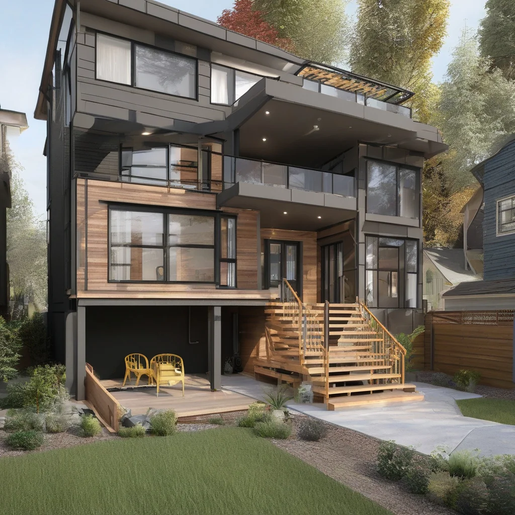 Measured planning for an efficient accessory dwelling layout Compact ADU floor plan coordinated with furniture and circulation