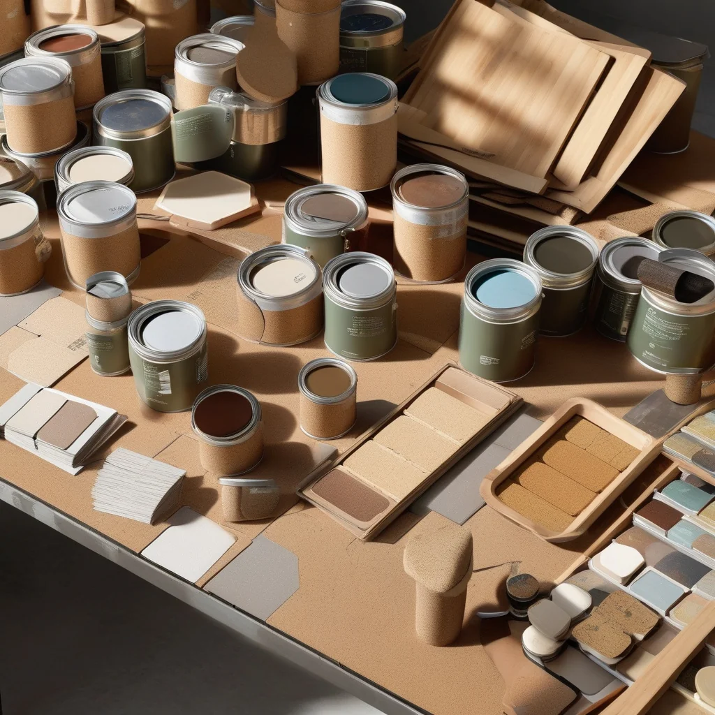 ADU walls and ceilings prepared for low-emitting finish systems
