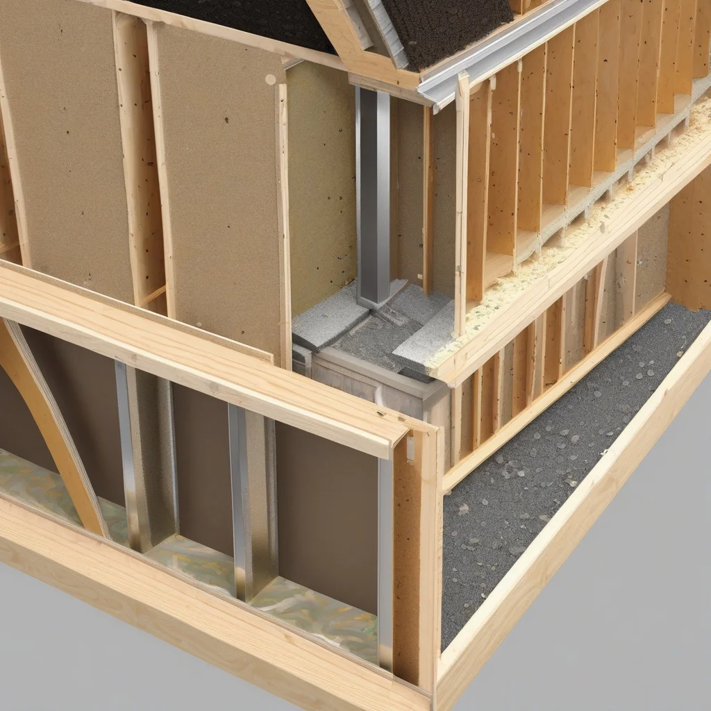 Energy-efficient ADU interior with daylight and compact layout
