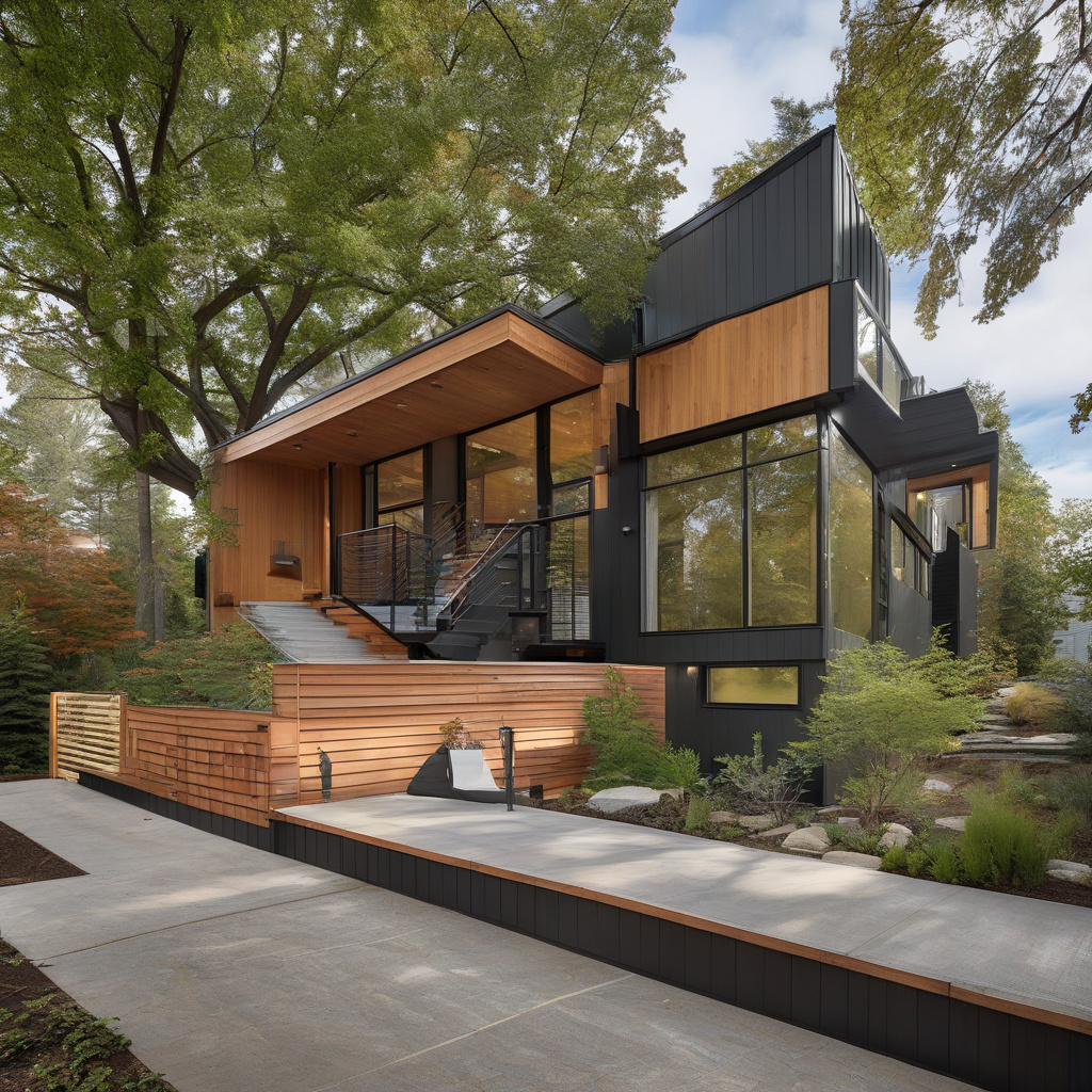 textured facade materials