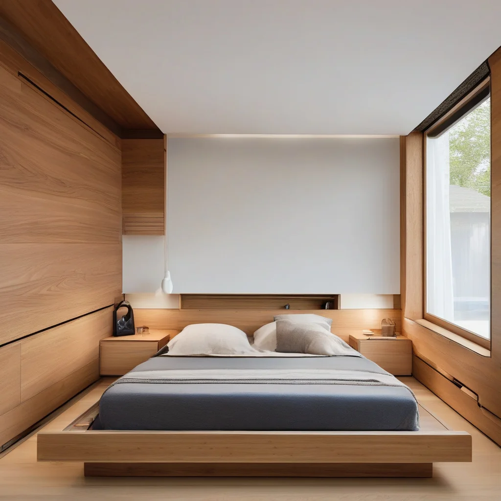 Integrated cabinetry planned to maintain floor area and function Built-in storage layout taking shape in compact living space