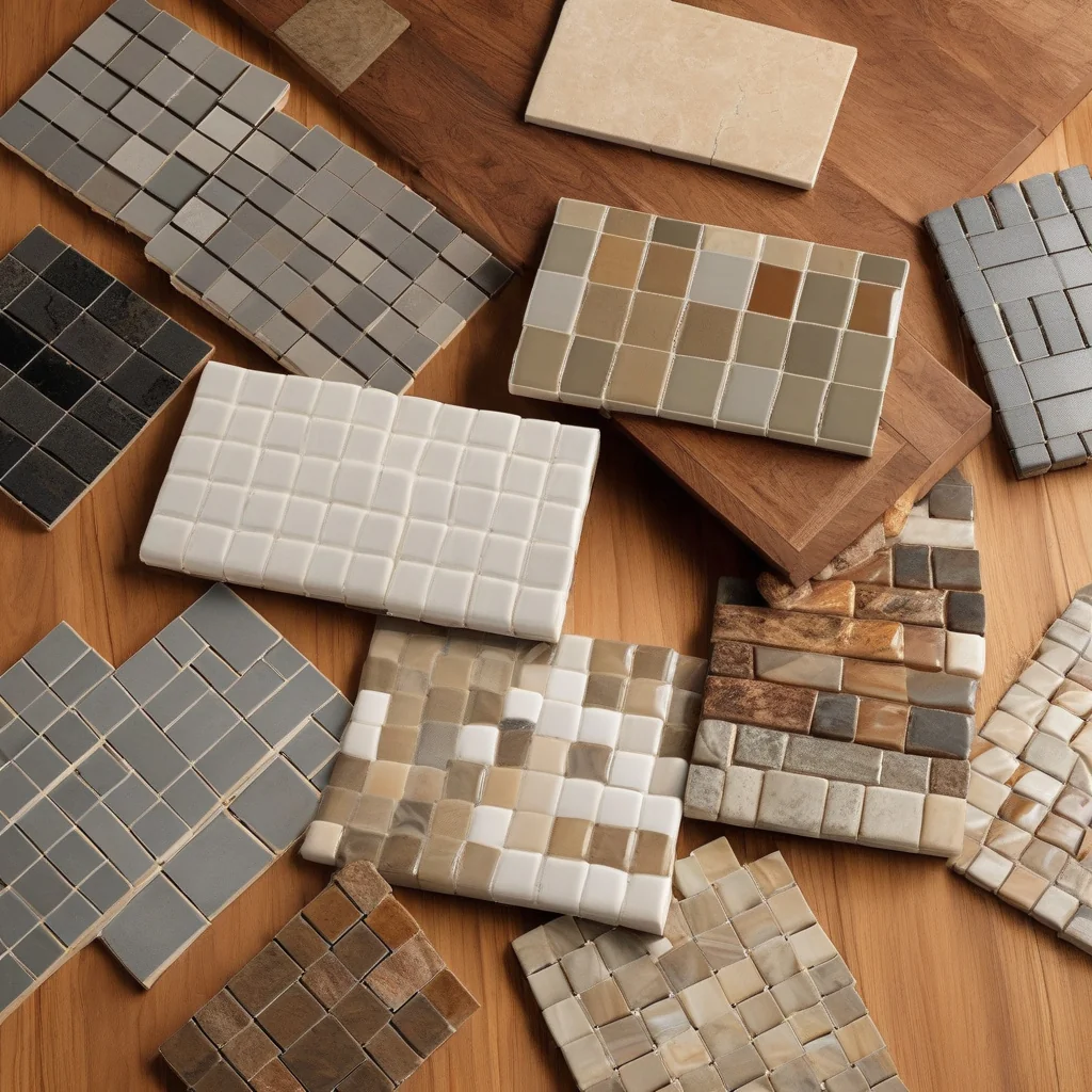 modern porcelain-tiled bathroom