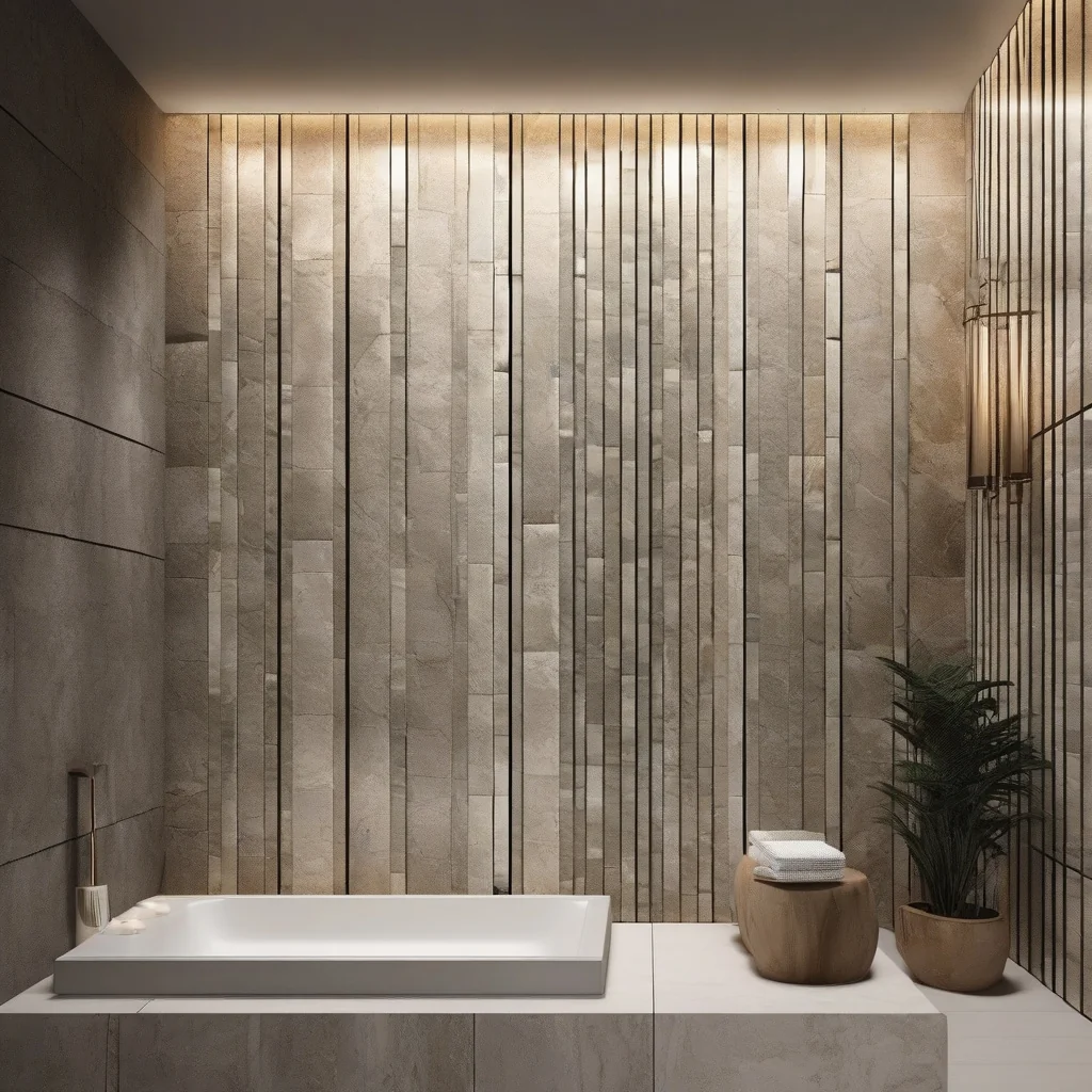 luxurious Los Angeles style bathroom