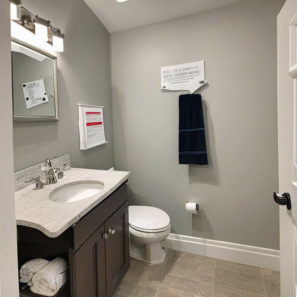 Waterproofing techniques for bathrooms