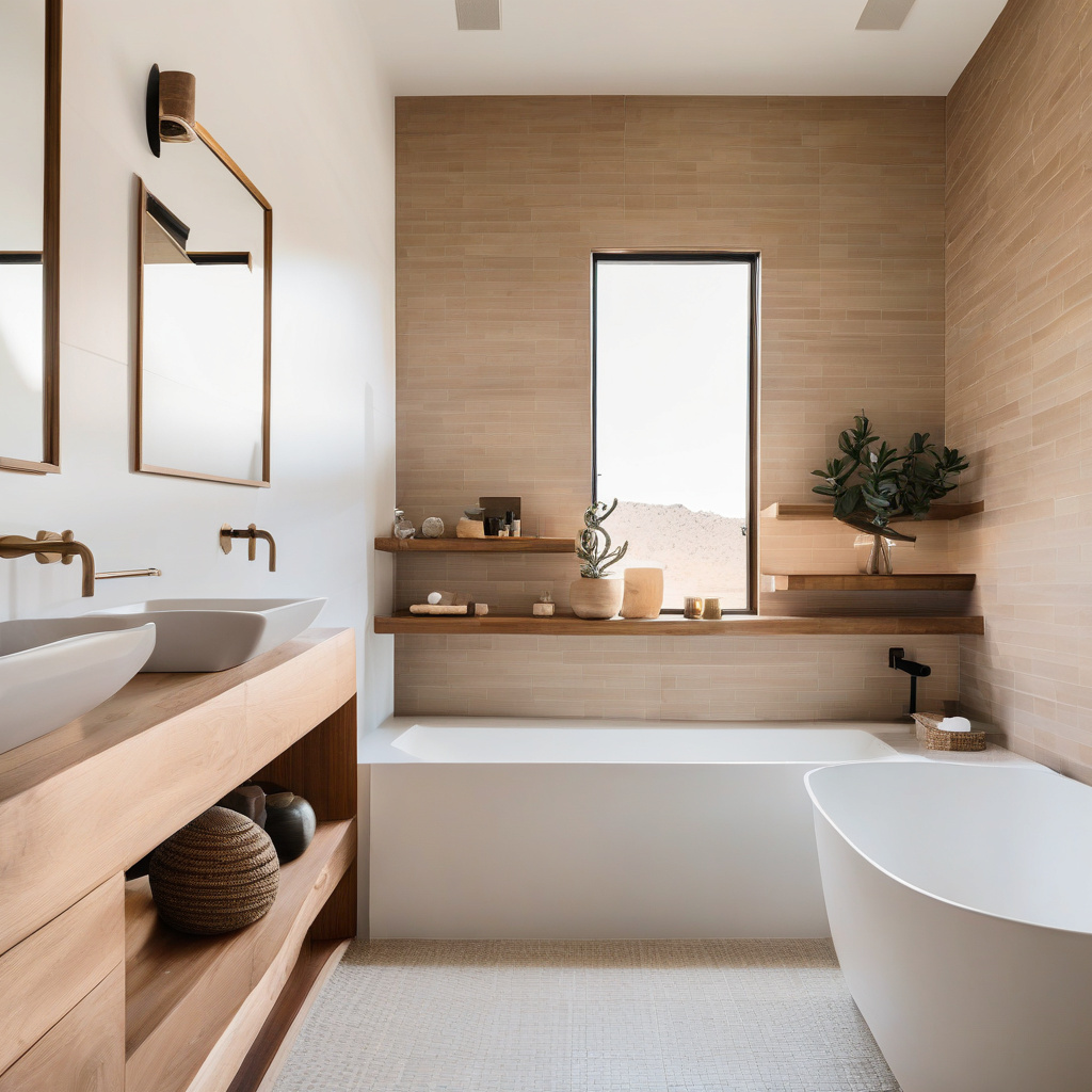 neutral bathroom color tones