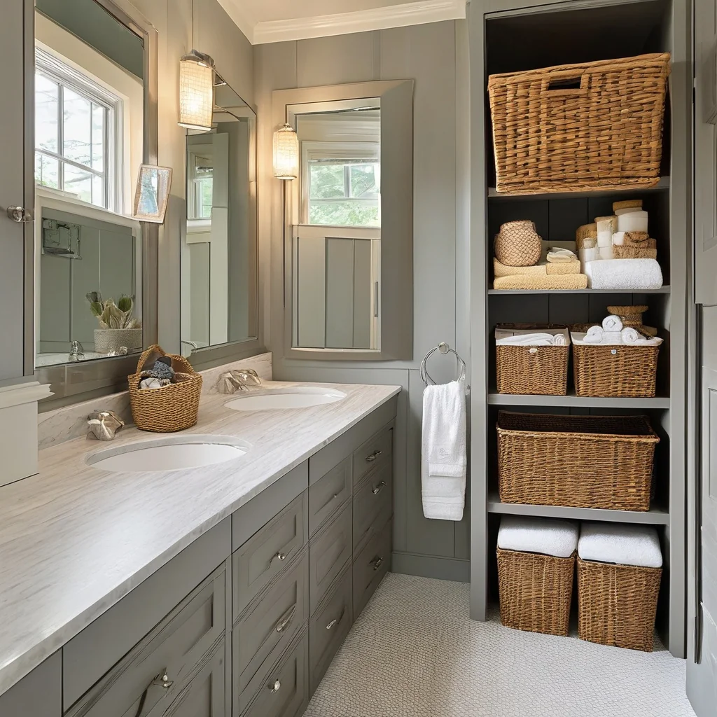 Final bathroom design reveal after remodeling
