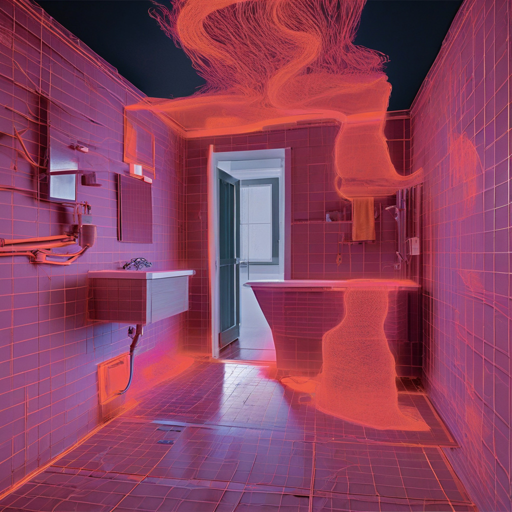 Complete modern bathroom layout Complete modern bathroom layout