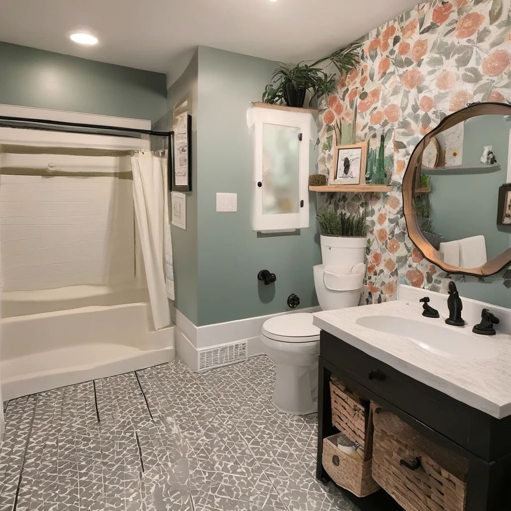 Compact bathroom evaluated before a budget remodel