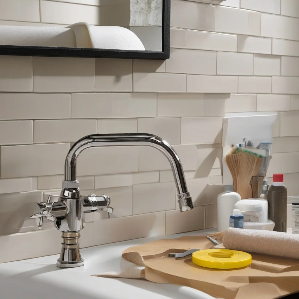 Bathroom layout measured before selecting vanity and fixtures