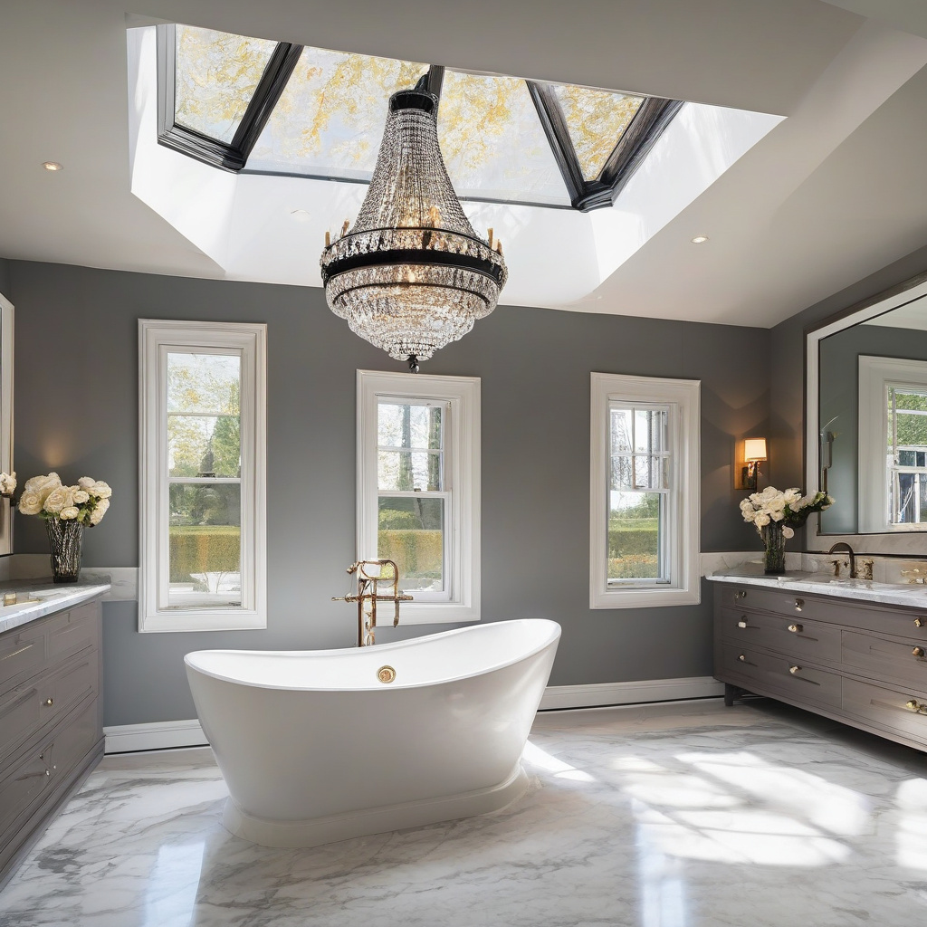 Detailed bathroom renovation