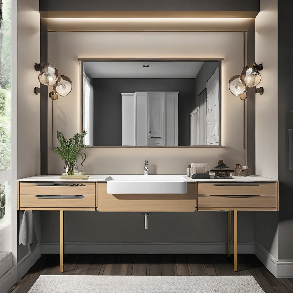 modern smart bathroom design