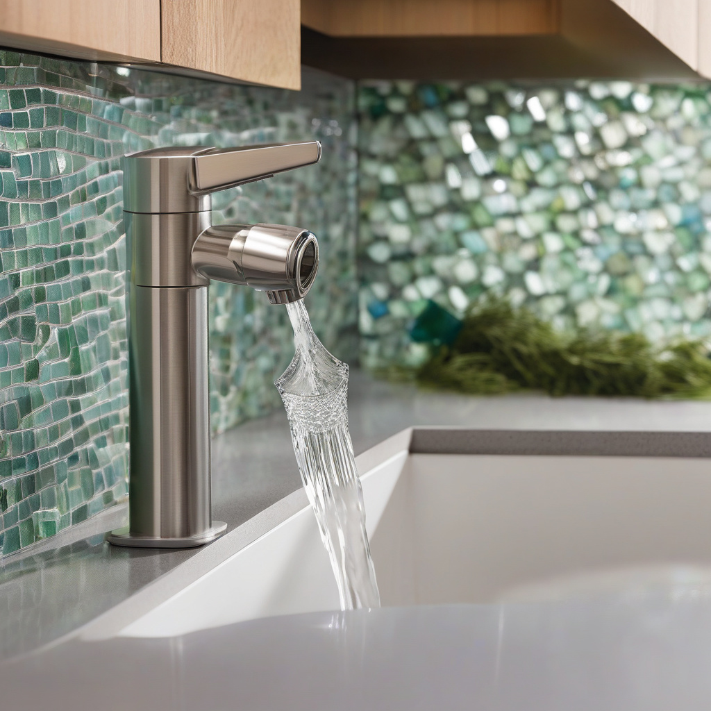 Efficient low-flow showerheads in a renovated Los Angeles home