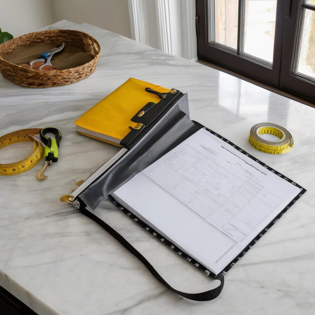 Bathroom remodeling contractor reviewing an existing renovation space