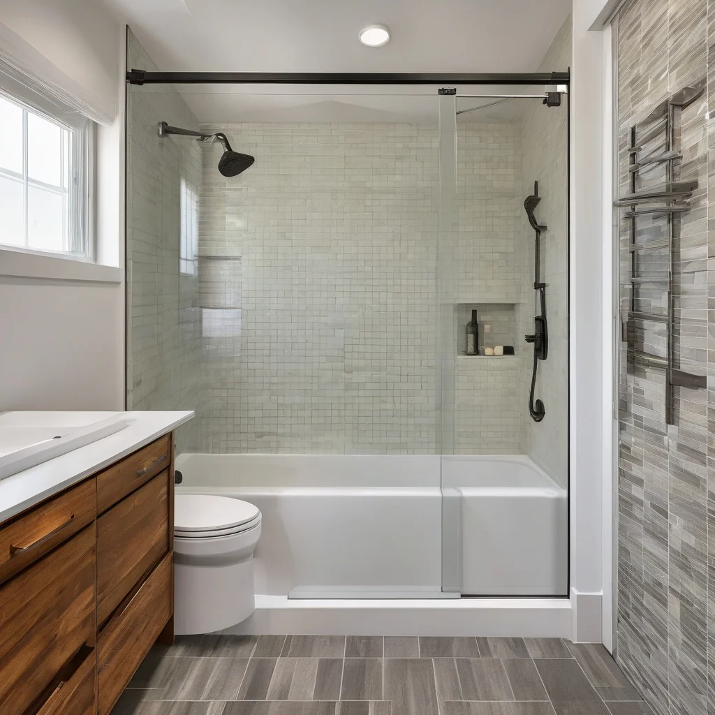 Bathroom renovation area prepared for fixture layout decisions