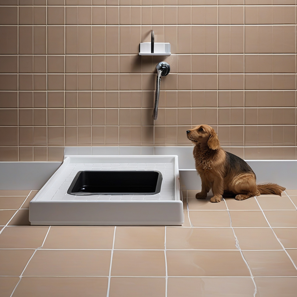 Choosing bathroom materials for pets