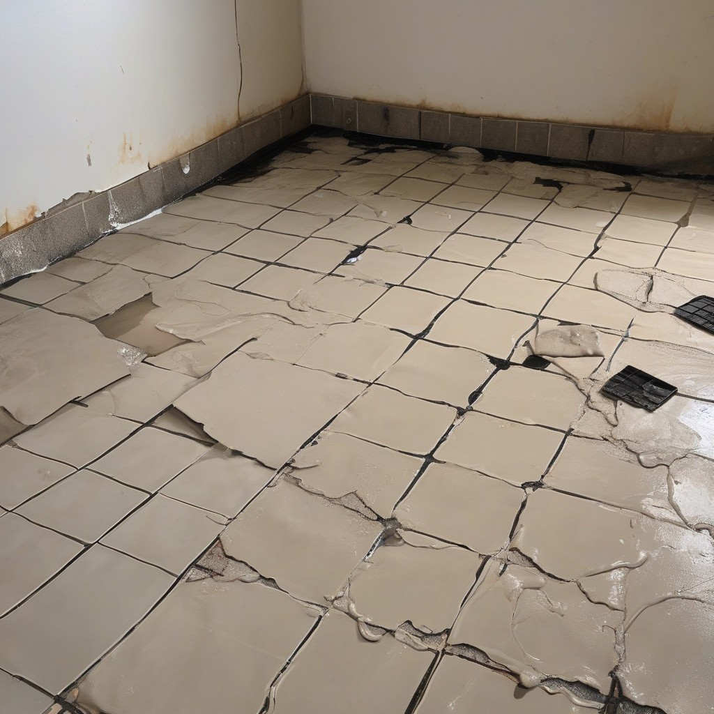 Expertly sealed bathroom joint