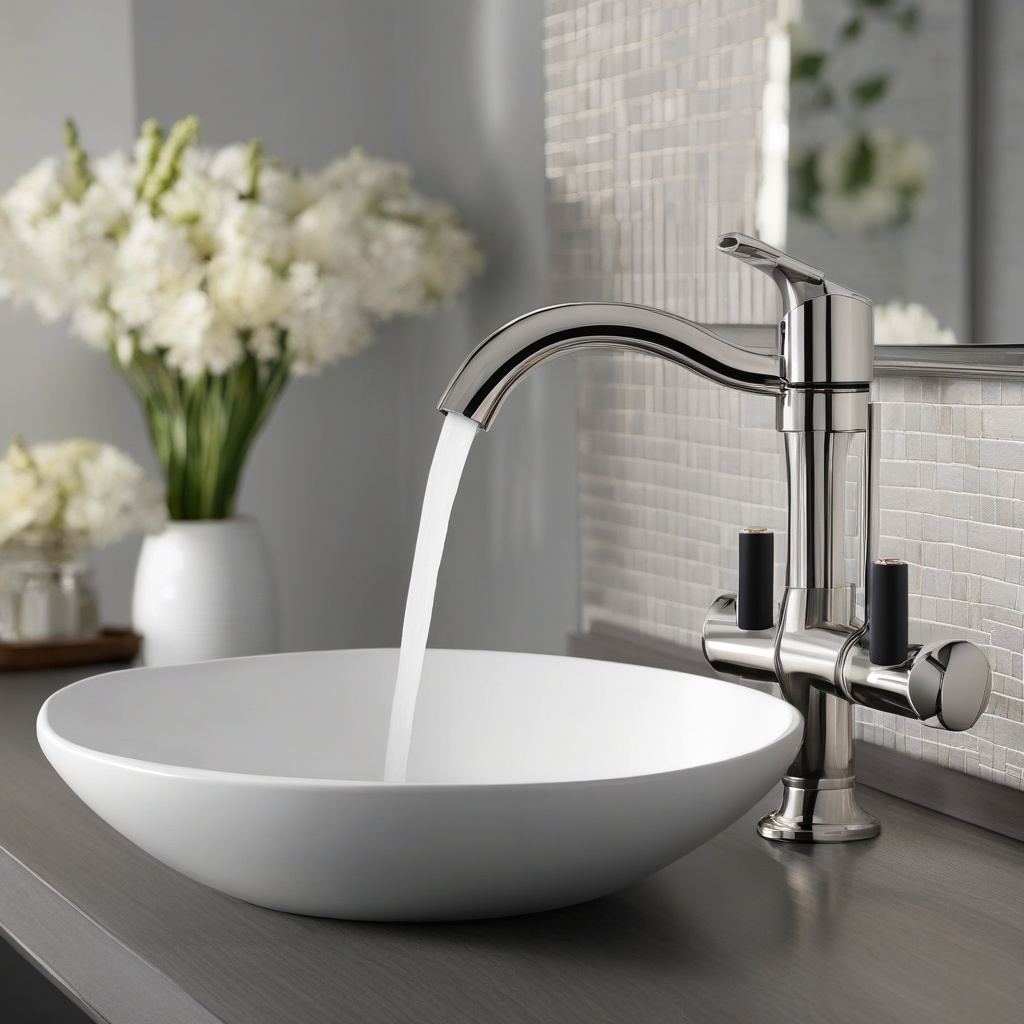 mixed metal bathroom design