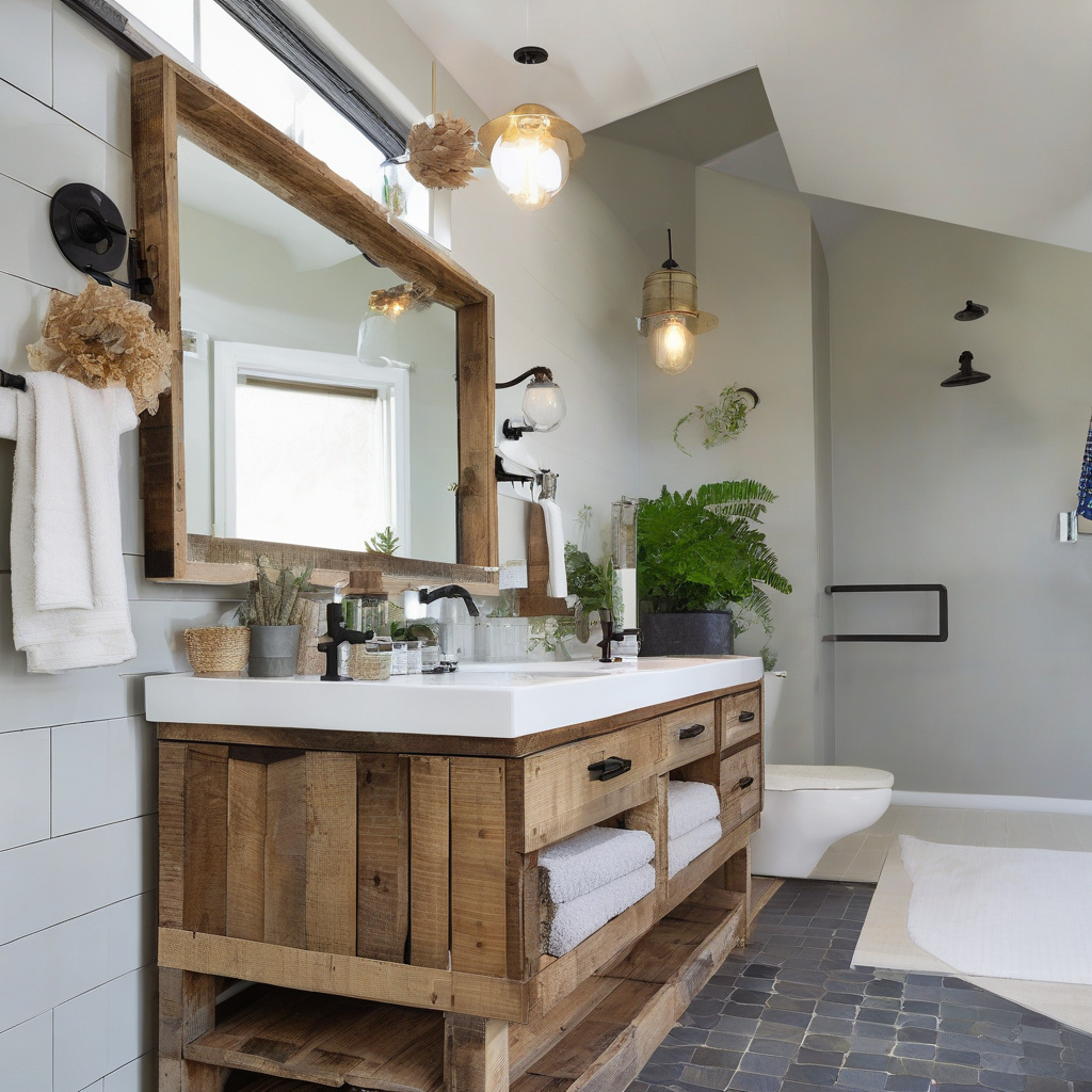 Eco-conscious bathroom remodel Eco-conscious bathroom remodel