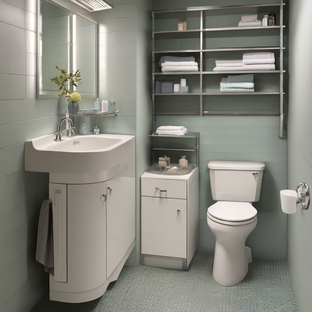Compact bathroom design idea Compact bathroom design idea