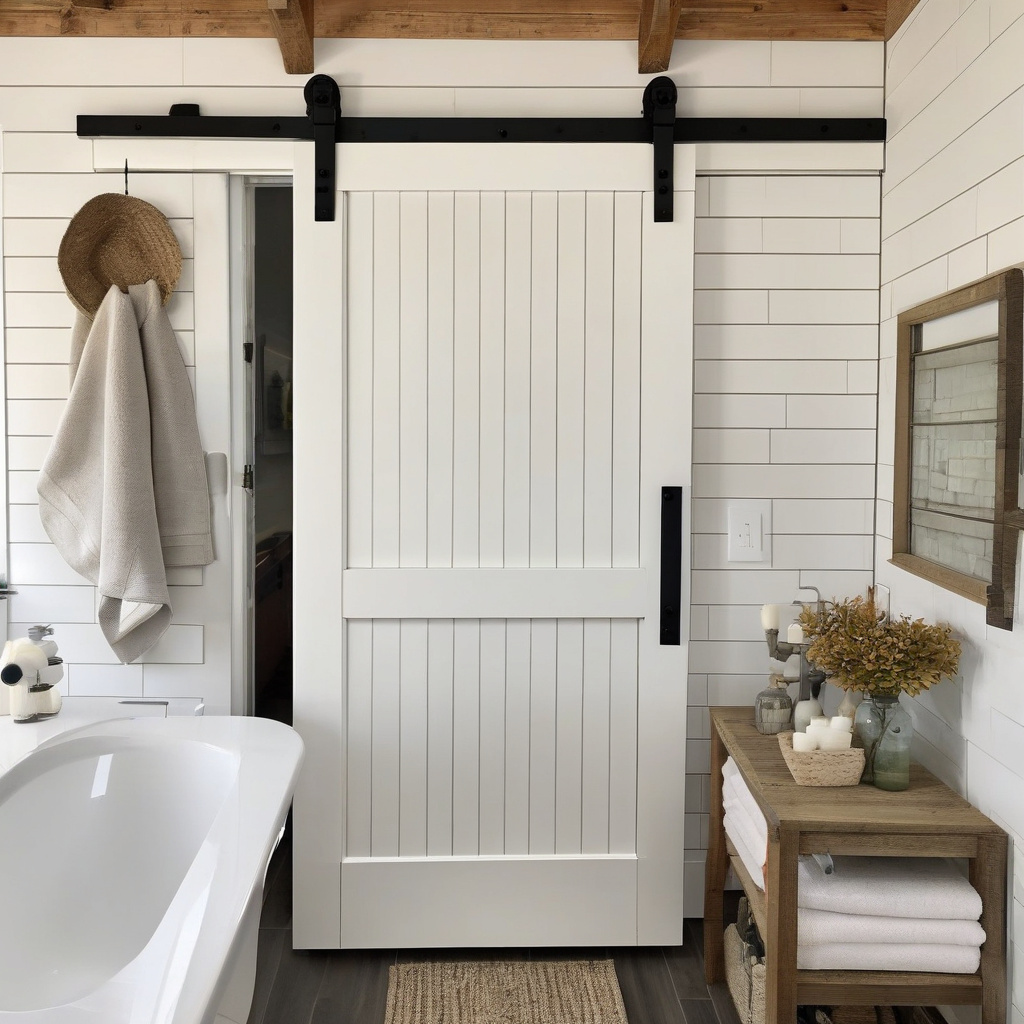 farmhouse bathroom layout planning