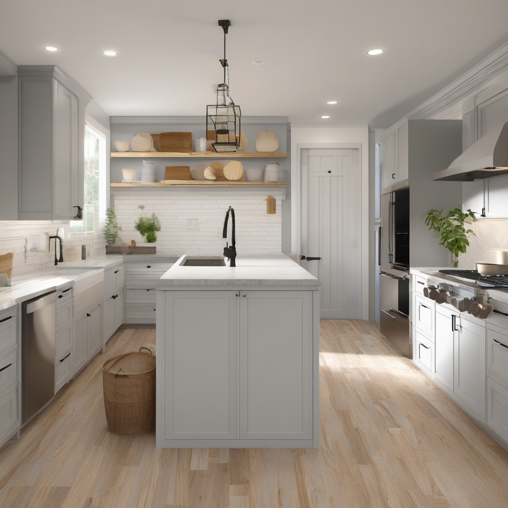 Sustainable wooden kitchen elements