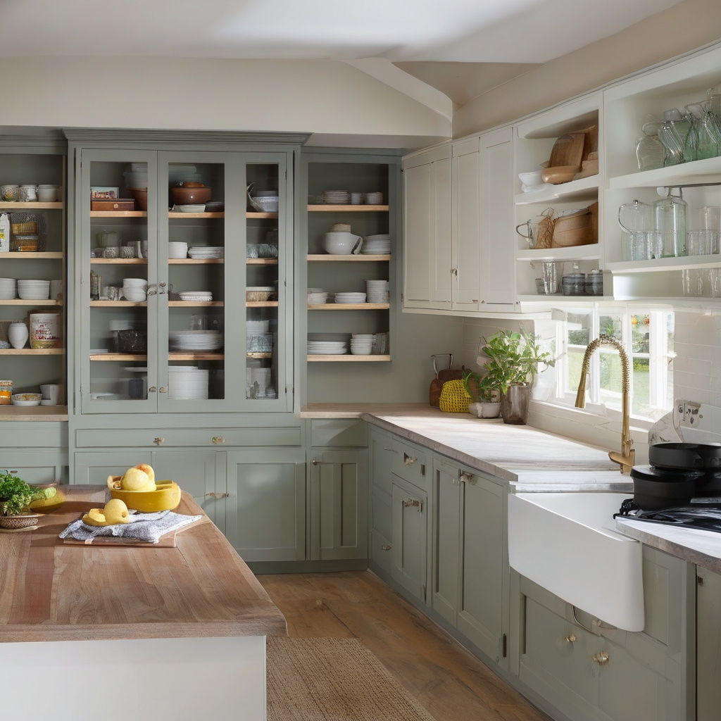 Innovative storage in a small kitchen