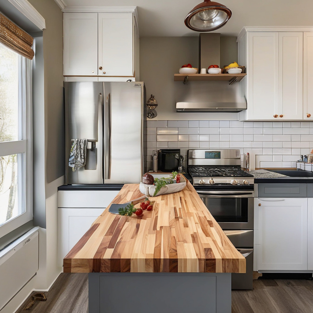 Efficient small kitchen remodel results