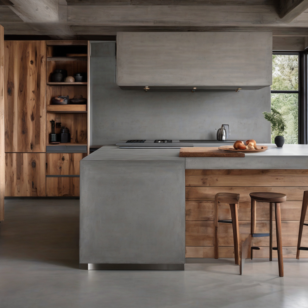 Sleek and modern porcelain countertops