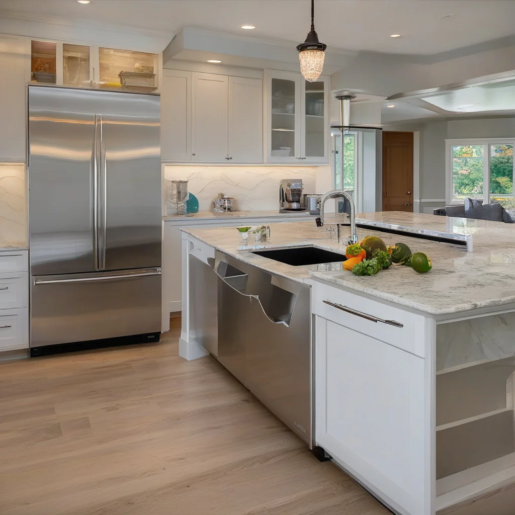 Medium-sized kitchen island with storage and casual seating