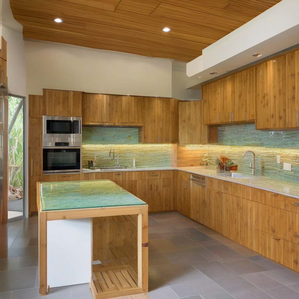 Eco-friendly kitchen design with reclaimed materials Eco-friendly kitchen design with reclaimed materials