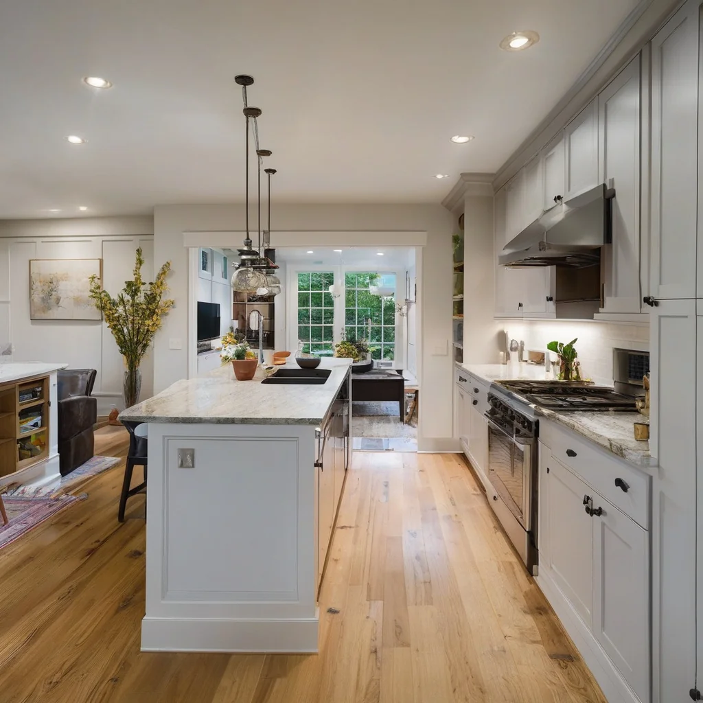 Balanced storage and clear circulation make a galley kitchen feel open Completed galley kitchen with bright finishes and organized storage