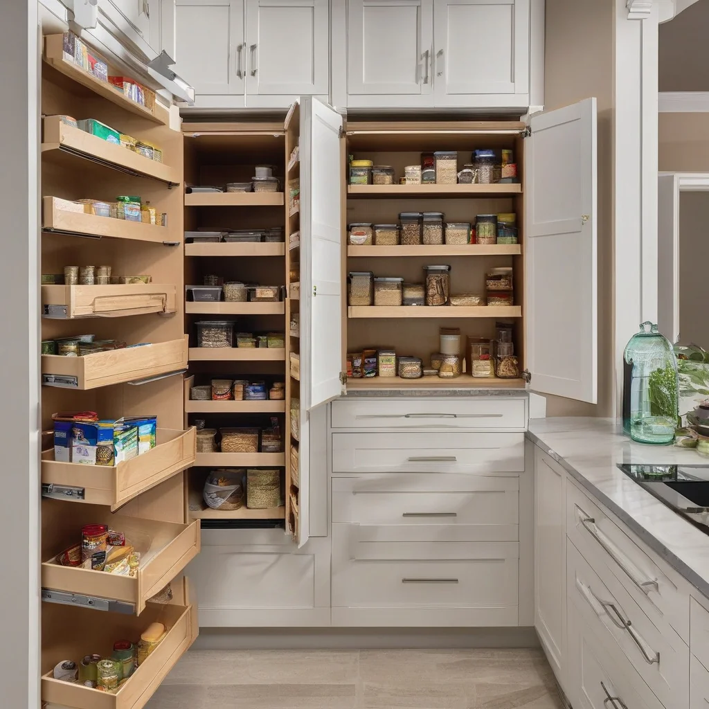 kitchen layout area evaluated for pantry access